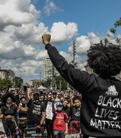 Audny-Cashae Stewart performing at the Guelph Black Lives Matter protest thumbnail