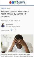 Teachers, Parents, and Teenagers Suffer Mental Health Issues Due to COVID-19 thumbnail