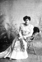 E. Pauline Johnson in evening dress thumbnail