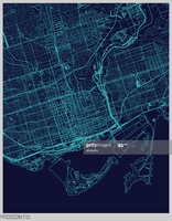 Grid-like Map of Toronto thumbnail