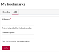 My bookmarks (Add list)_R thumbnail