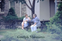 Two Alderwomen Sitting By City Hall, Anne Godfrey thumbnail