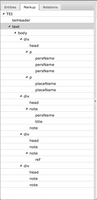 Navigation column structure thumbnail