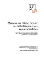 Submission by Maude Larente, Association des étudiantes et étudiants de l’École de bibliothéconomie et des sciences de l’information (l&#039;AEEEBSI) thumbnail