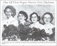 &quot;One of First Negro Nurses Gets Diploma&quot; thumbnail