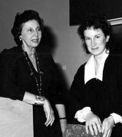 With Margaret Atwood, Victoria, 1980s thumbnail