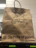 COVID-19 at Work: Drawing on Takeout bags to Make Customers Smile thumbnail