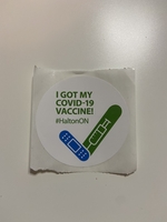 COVID-19 Vaccine Sticker thumbnail