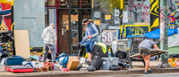 A picture of  West Hastings Street in the Downtown Eastside district of Vancouver during the COVID lockdown thumbnail