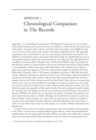 Appendix 1: Chronological Companion to the Records thumbnail