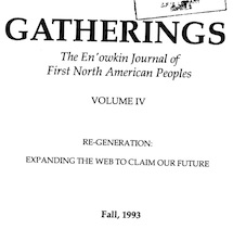 Gatherings Vol. 004 (1993) thumbnail